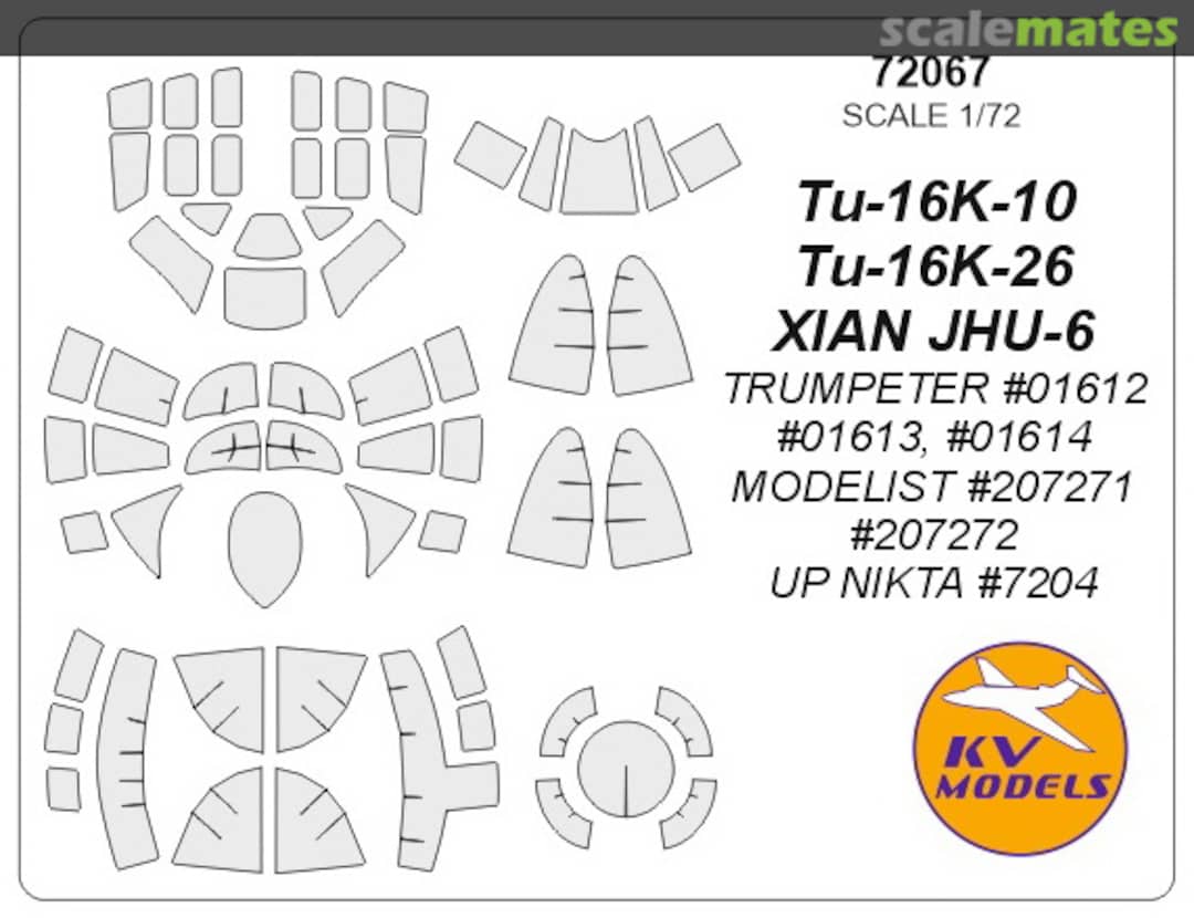 Boxart Tu-16 72067 KV Models Boxart Tu-16 72067 KV Models