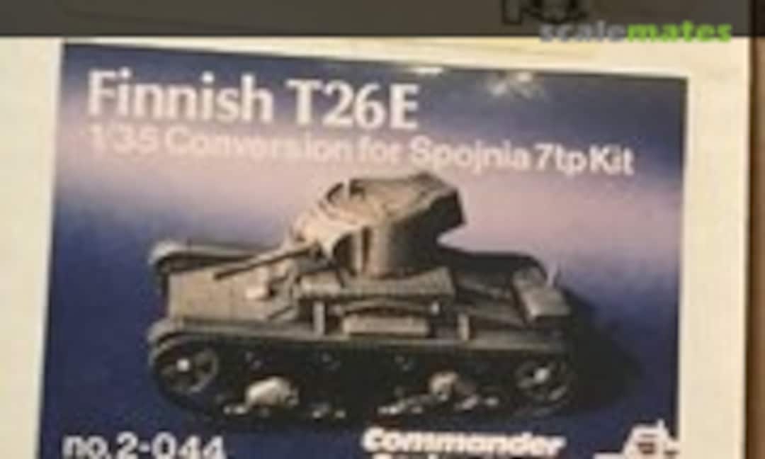 1:35 T26E Conversion (Commander Series Models 2-044) 2-044