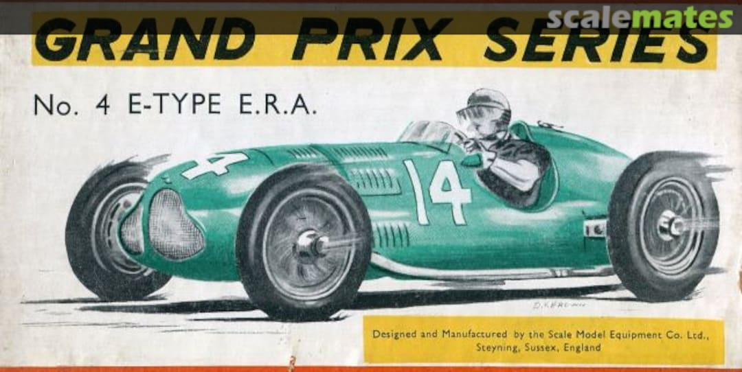 Boxart E.R.A. GP E 1934 4 SMEC Boxart E.R.A. GP E 1934 4 SMEC