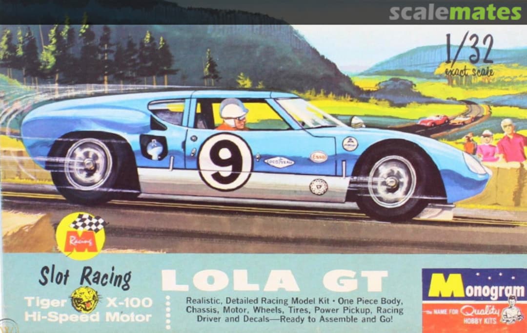Boxart Lola GT SR-3206 Monogram Boxart Lola GT SR-3206 Monogram