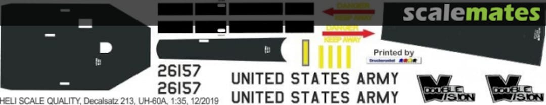 Boxart UH-60A - US Army 101st Airborne Decal 213 Heli Scale Quality Boxart UH-60A - US Army 101st Airborne Decal 213 Heli Scale Quality