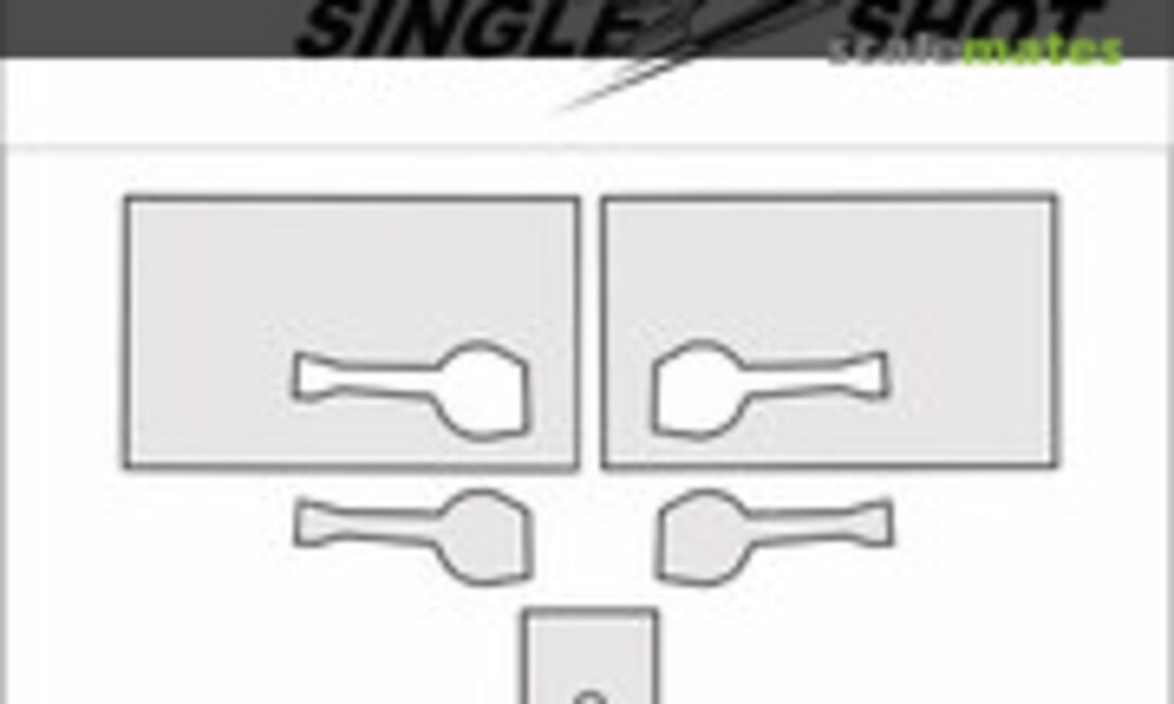 1:72 Nakajima C6N1 Saiun 'Myrt' wheel bay paint masks (Q-M-T M72039) M72039
