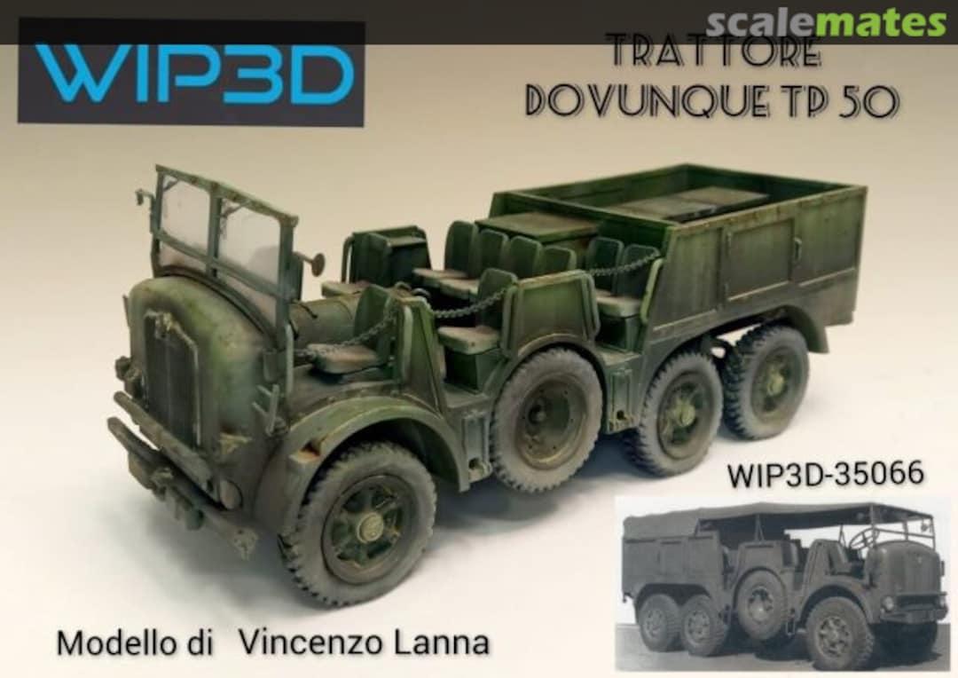 Boxart Trattore Dovunque TP 50 WIP3D-35066 WIP3D Boxart Trattore Dovunque TP 50 WIP3D-35066 WIP3D