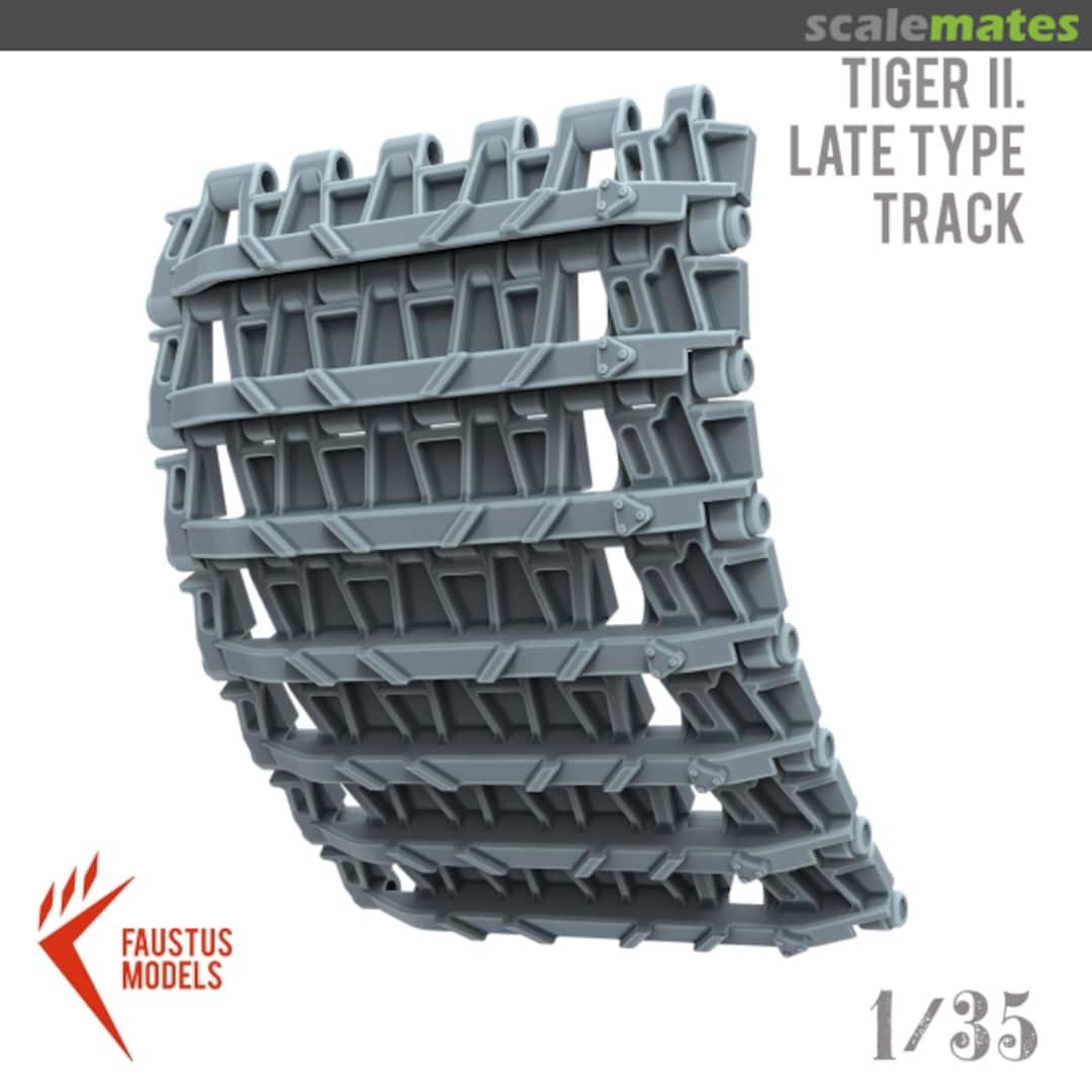Boxart Late type Tiger II tracks 3d-print 669269 Faustus Models