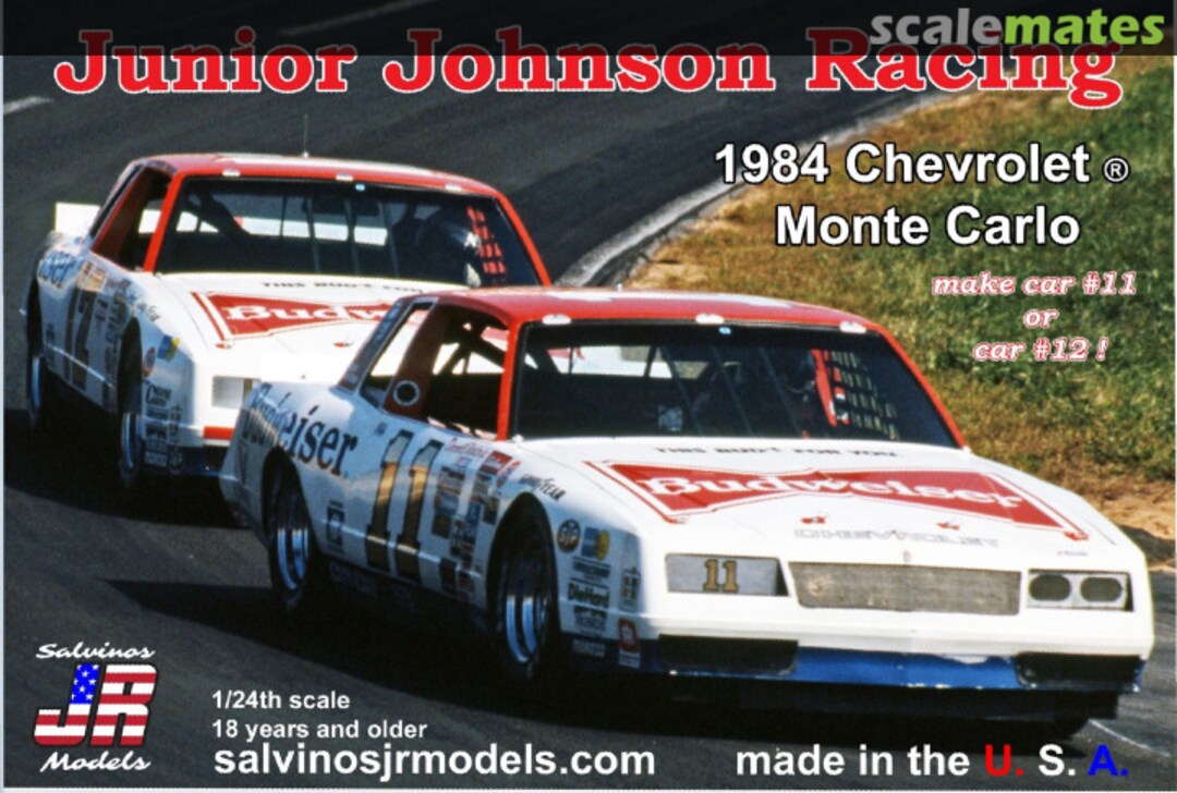 Boxart 1984 Chevrolet Monte Carlo SS JJMC1984DN Salvinos JR Models Boxart 1984 Chevrolet Monte Carlo SS JJMC1984DN Salvinos JR Models