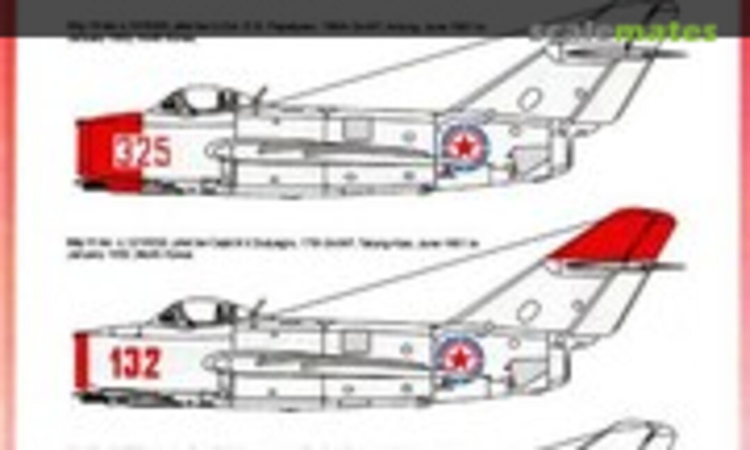 1:48 Russian Aces to MiGs in the Korea War part 1 (H-Models Decals HMD48004) HMD48004