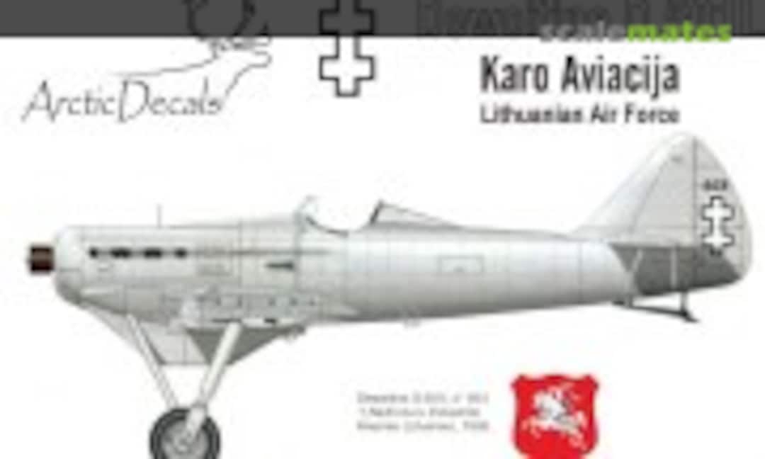 1:48 Dewoitine D.501L Lithuanian Air Force (Arctic Decals ECL48-001) ECL48-001