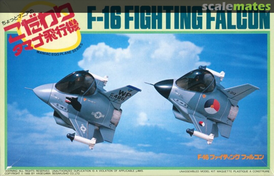 Boxart F-16 Fighting Falcon EG1 Hasegawa Boxart F-16 Fighting Falcon EG1 Hasegawa