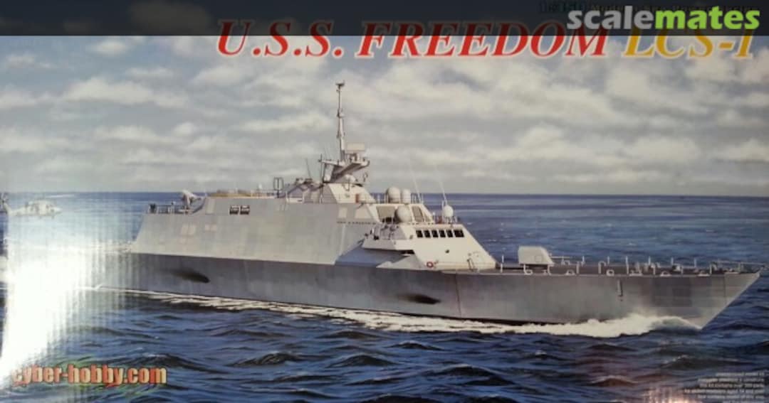 Boxart U.S.S. Freedom LCS-1 1057 Cyber Hobby Boxart U.S.S. Freedom LCS-1 1057 Cyber Hobby