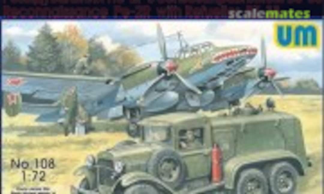 1:72 Pe-2R with Refueller BZ-38 (UM  108)