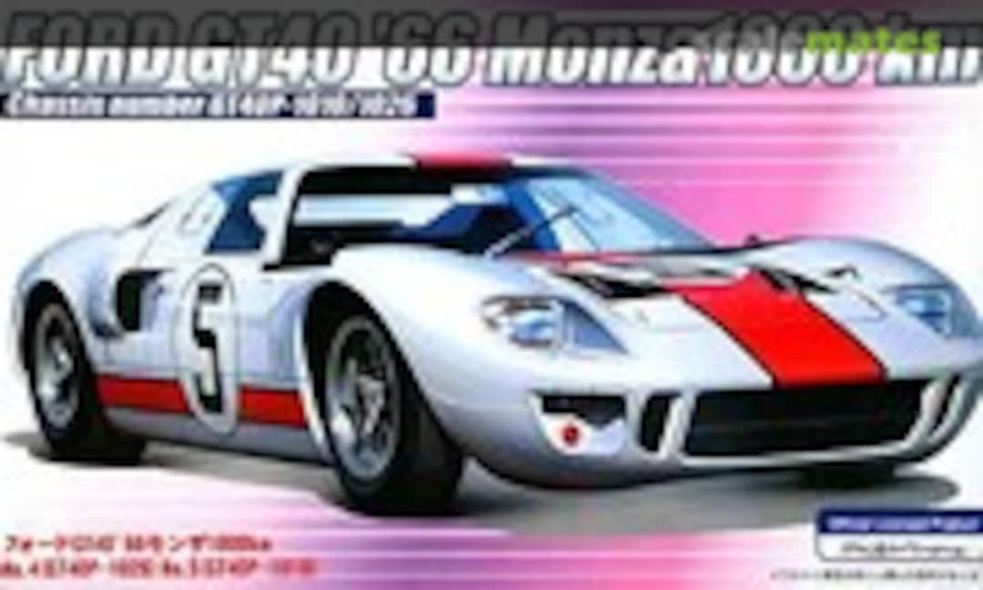 1:24 Ford GT40 1966 Monza 1000km (Fujimi 12166)