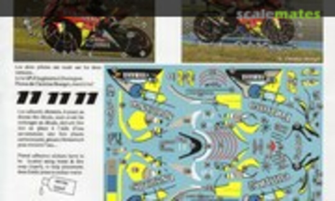 1:12 Yamaha YZR-M1 Tech3 "Miro" 2005 (Renaissance MTK12/016)