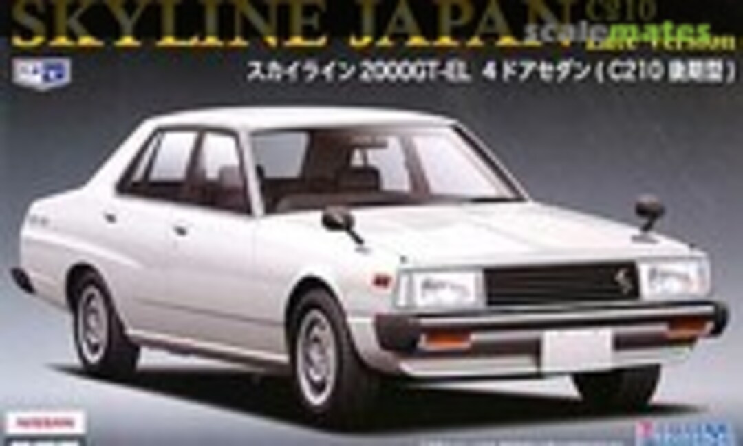 1:24 Nissan Skyline Japan 2000GT-EL 4Dr Sedan C210 Late Version (Fujimi 03876)