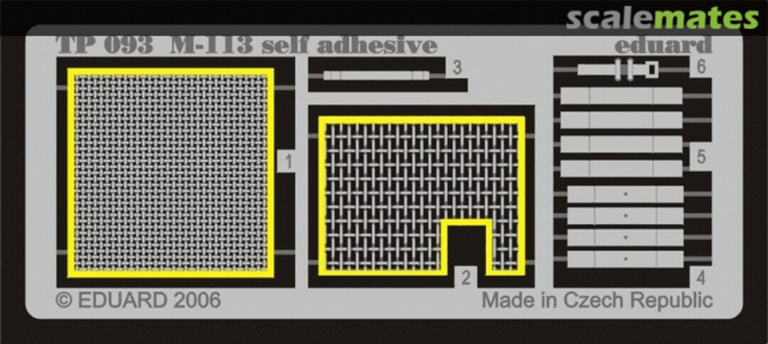 Boxart M-113 self adhesive TP093 Eduard Boxart M-113 self adhesive TP093 Eduard
