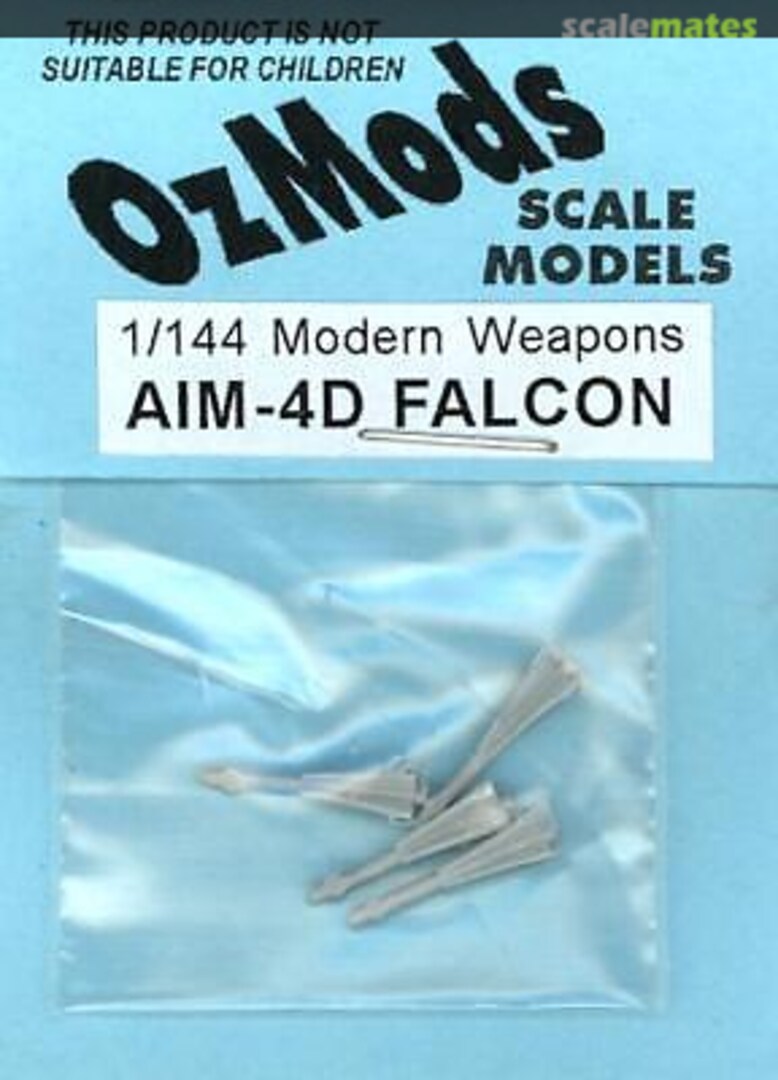 Boxart AIM-4D Falcon missile (2 per pack) OZCONV14403-1 OzMods