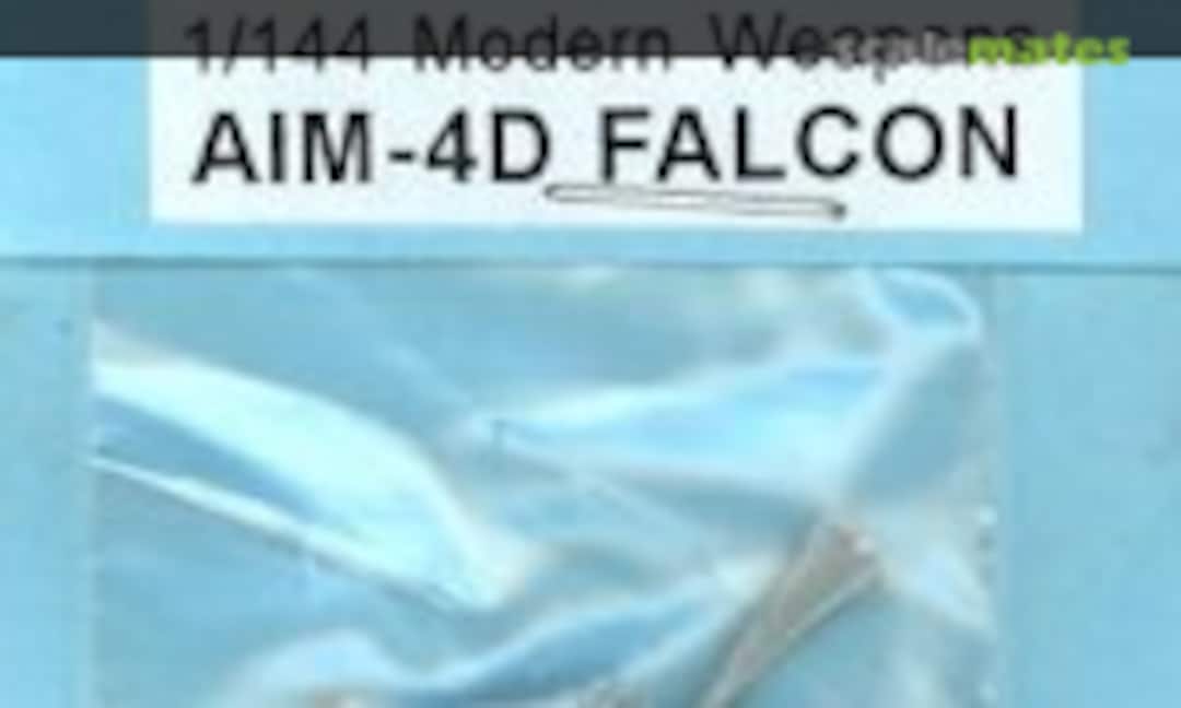 1:144 AIM-4D Falcon missile (2 per pack) (OzMods OZCONV14403-1)