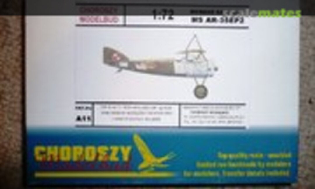 1:72 Morane Saulnier MS AR-35EP2 (Choroszy Modelbud A11) A11