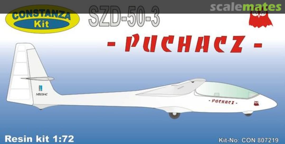 Boxart SZD-50-3 Puchacz CON 807219 Constanza Kit Boxart SZD-50-3 Puchacz CON 807219 Constanza Kit