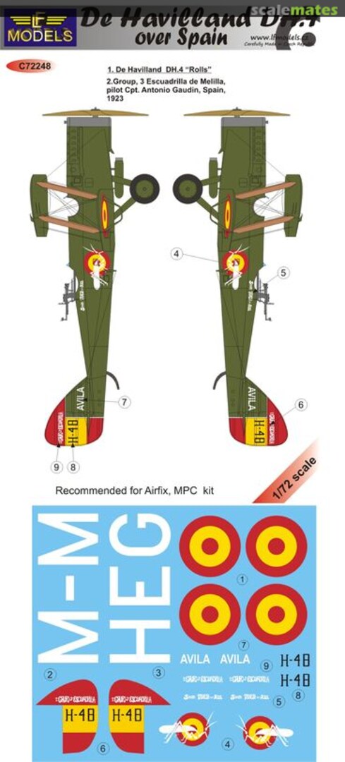 Boxart De Havilland DH.4 C72248 LF Models