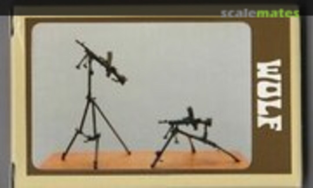 1:35 2x BREN GUN AND TRIPOD (Hornet & Wolf WAA 01) WAA 01
