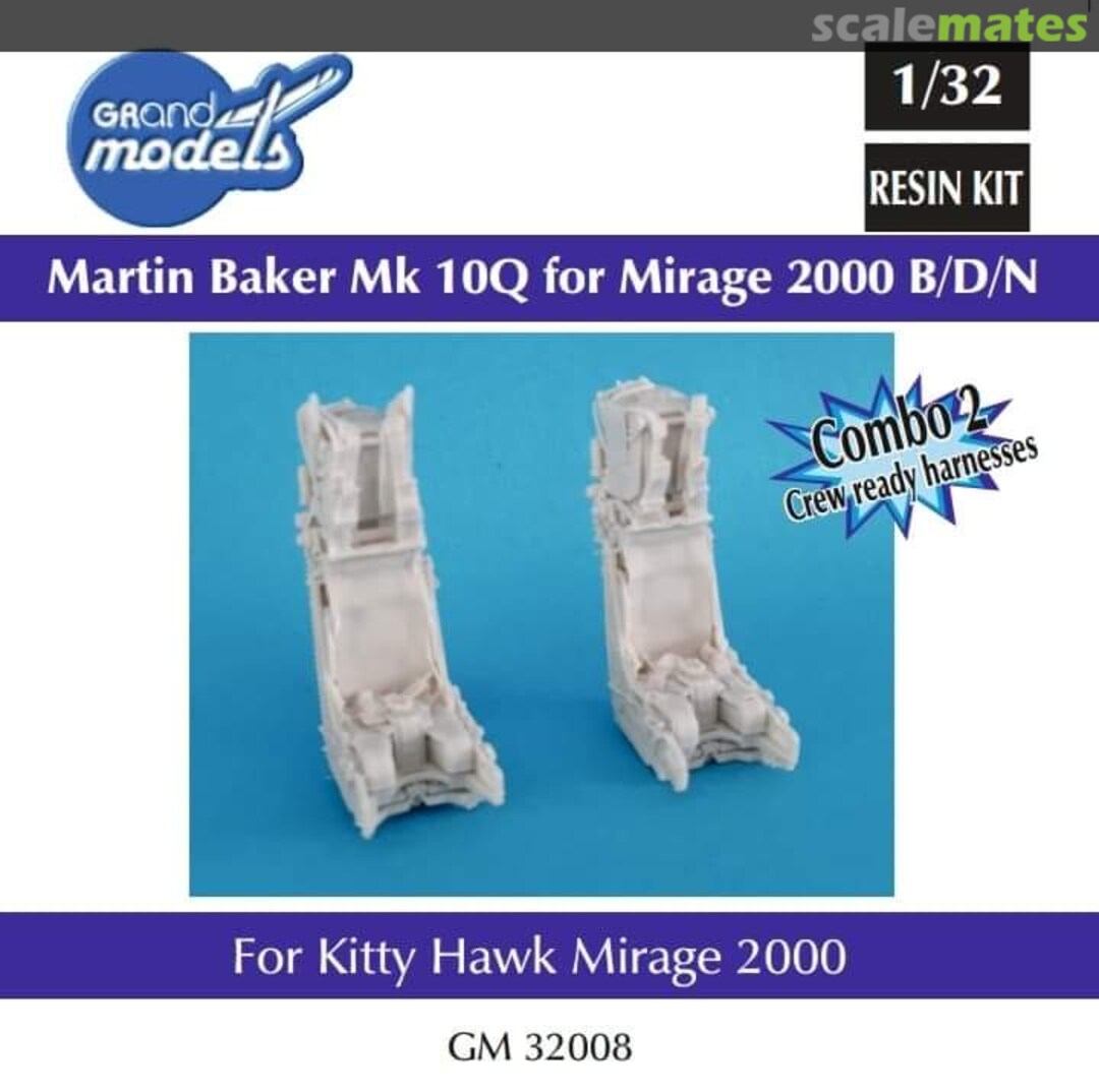 Boxart COMBO 2 – 1/32 MB 10Q for M2000 B/D/N (crew ready) GM 32008 Grand Models Boxart COMBO 2 – 1/32 MB 10Q for M2000 B/D/N (crew ready) GM 32008 Grand Models