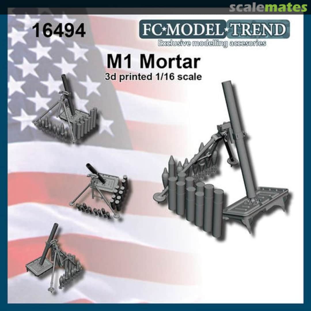 Boxart M1 mortar 16494 FC Model Trend Boxart M1 mortar 16494 FC Model Trend
