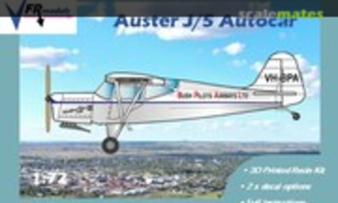 1:72 Auster J/5 Autocar (VFR models VFR7202150) VFR7202150