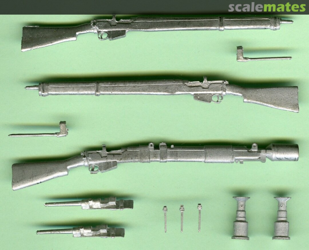 Boxart Mk.IV Lee Enfield Rifles & Grenade Rifle Set FL-BFW-006 Firing Line