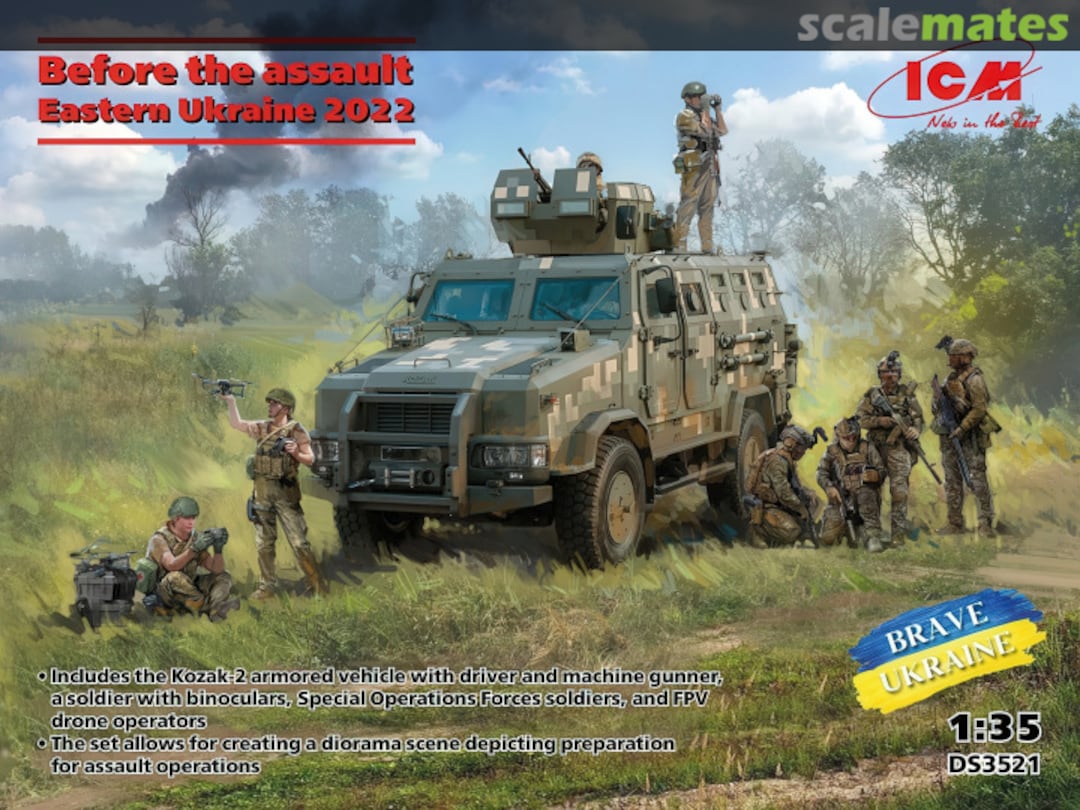 Boxart Before the assault DS3521 ICM Boxart Before the assault DS3521 ICM