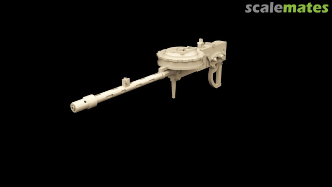 Boxart Te-1 Japanese Machine Gun MDR48285 Metallic Details Boxart Te-1 Japanese Machine Gun MDR48285 Metallic Details