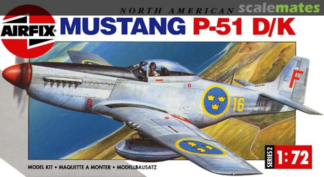 Boxart North American P-51 D/K Mustang 02098 Airfix Boxart North American P-51 D/K Mustang 02098 Airfix