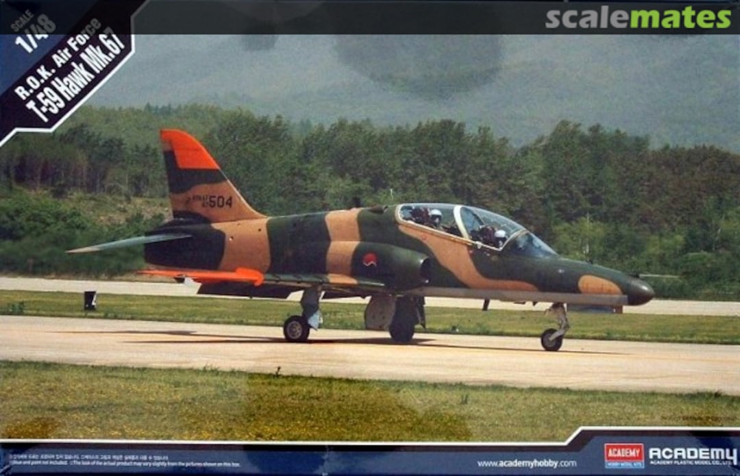 Boxart R.O.K. Air Force T-59 Hawk Mk.67 12236 Academy Boxart R.O.K. Air Force T-59 Hawk Mk.67 12236 Academy