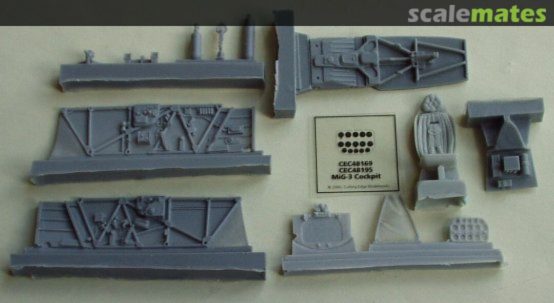 Boxart MiG-3 Super Detailed Cockpit CEC48169 Cutting Edge Modelworks Boxart MiG-3 Super Detailed Cockpit CEC48169 Cutting Edge Modelworks