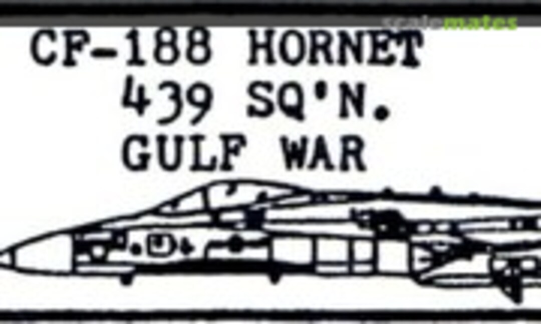 1:144 CF-18 Hornet: Canadian Armed Forces - 439 Sqn (Arrow Graphics A-7-144) A-7-144