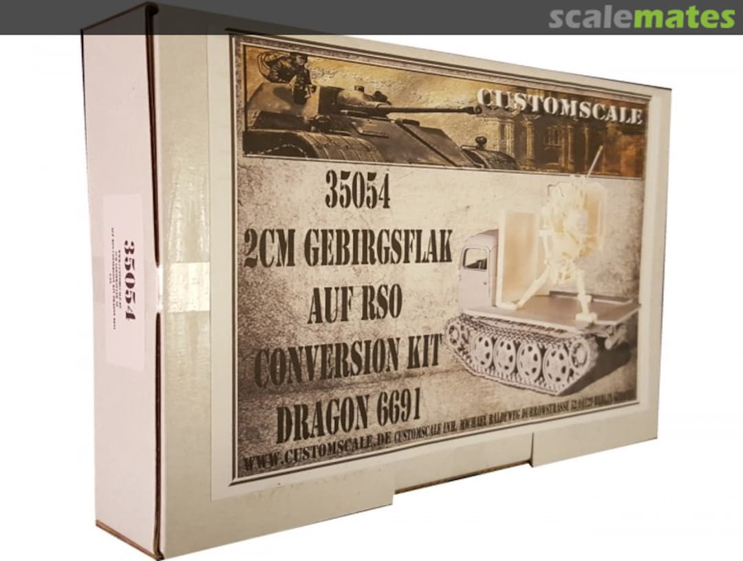 Boxart 2cm Gebirgsflak auf RSO 35054 Custom-Scale Boxart 2cm Gebirgsflak auf RSO 35054 Custom-Scale