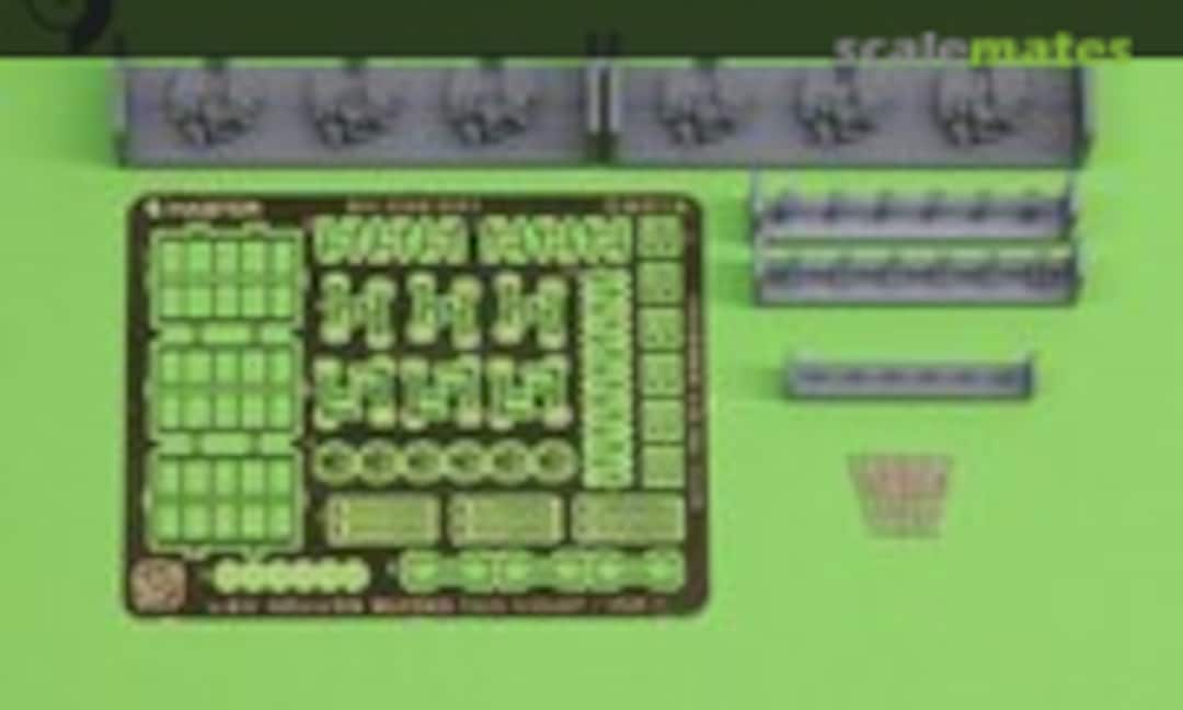 1:350 USN 40 mm/56 Bofors twin mount ver.1 / with Mk-51 director (Master SM-350-091) SM-350-091