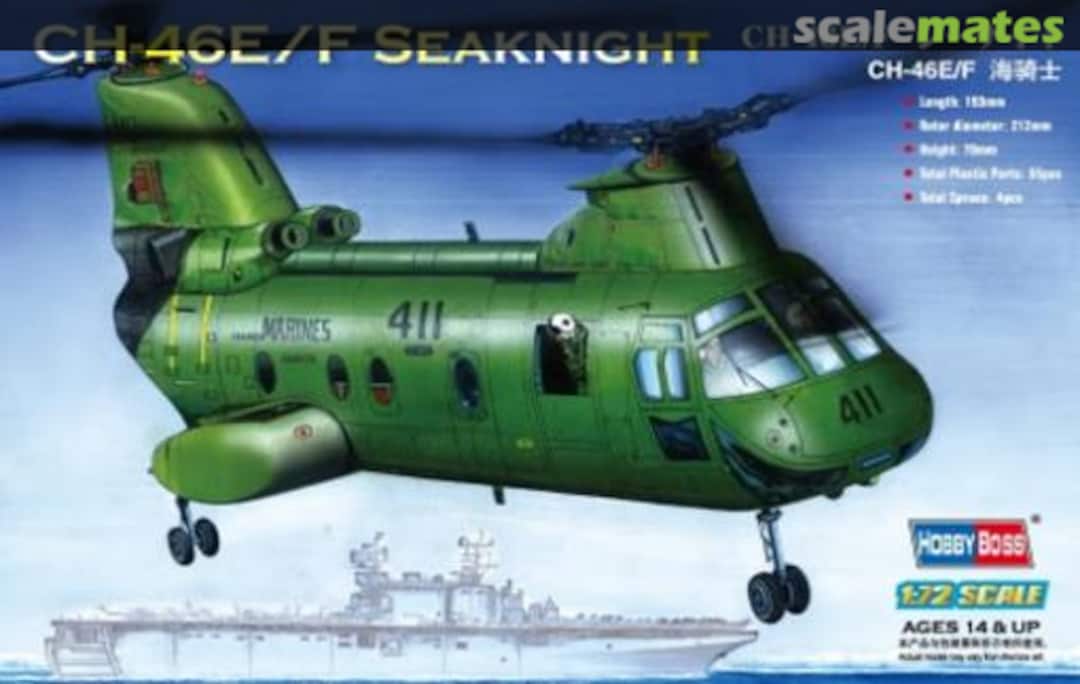 Boxart CH-46E/F Sea Knight 87223 HobbyBoss Boxart CH-46E/F Sea Knight 87223 HobbyBoss