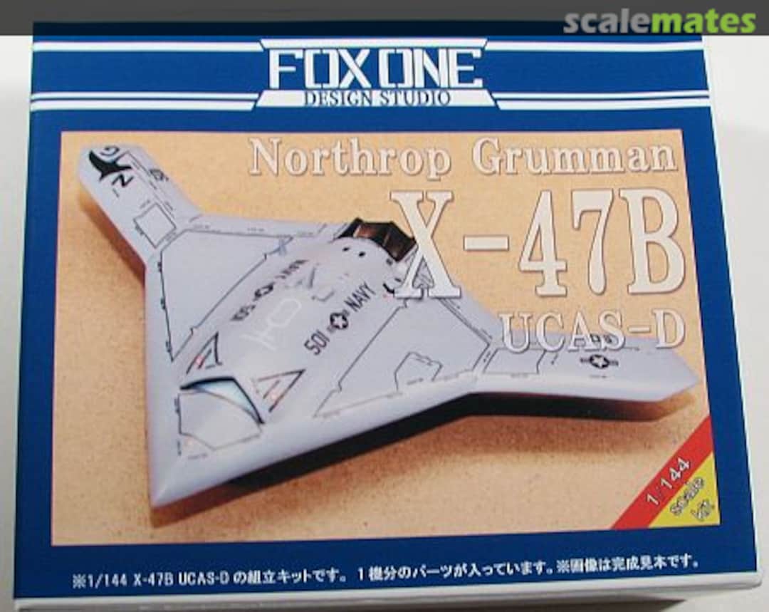 Boxart X-47B UCAS-D A044 FoxOne Design Studio