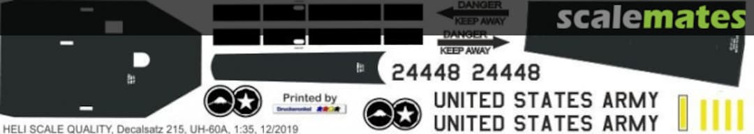 Boxart UH-60A - US Army 78th Aviation Battalion Decal 215 Heli Scale Quality Boxart UH-60A - US Army 78th Aviation Battalion Decal 215 Heli Scale Quality