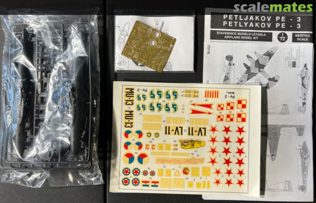 Contents Petlyakov Pe-3 A07 Zlinek Contents Petlyakov Pe-3 A07 Zlinek