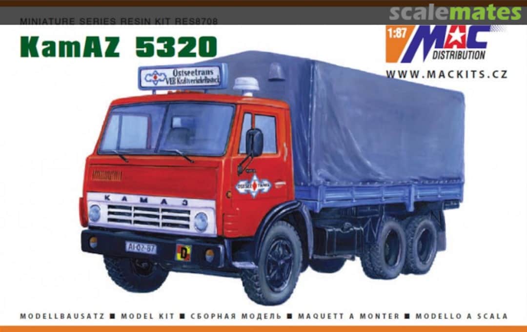 Boxart KamAZ 5320 RES8708 MAC Distribution Boxart KamAZ 5320 RES8708 MAC Distribution