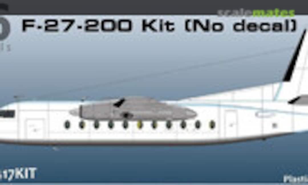 1:144 F-27-400 (26 Models TSM4417KIT) TSM4417KIT