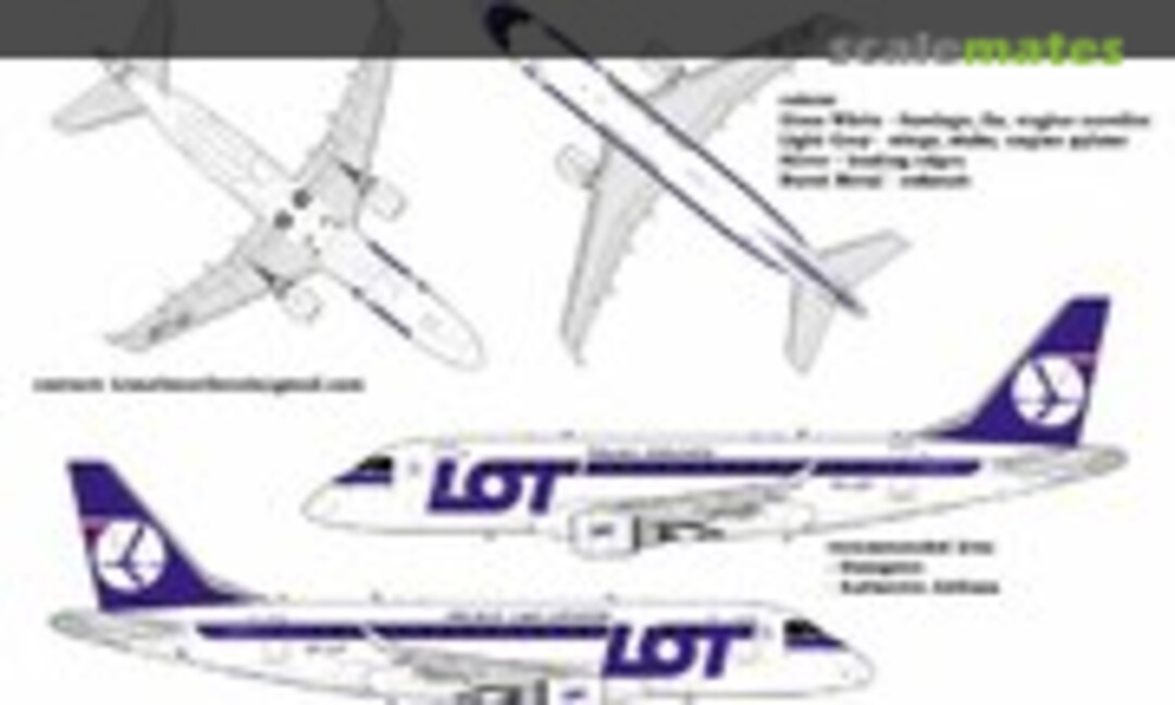1:144 Embraer ERJ-170 PLL LOT (LimaOscar Decals LD44-006) LD44-006