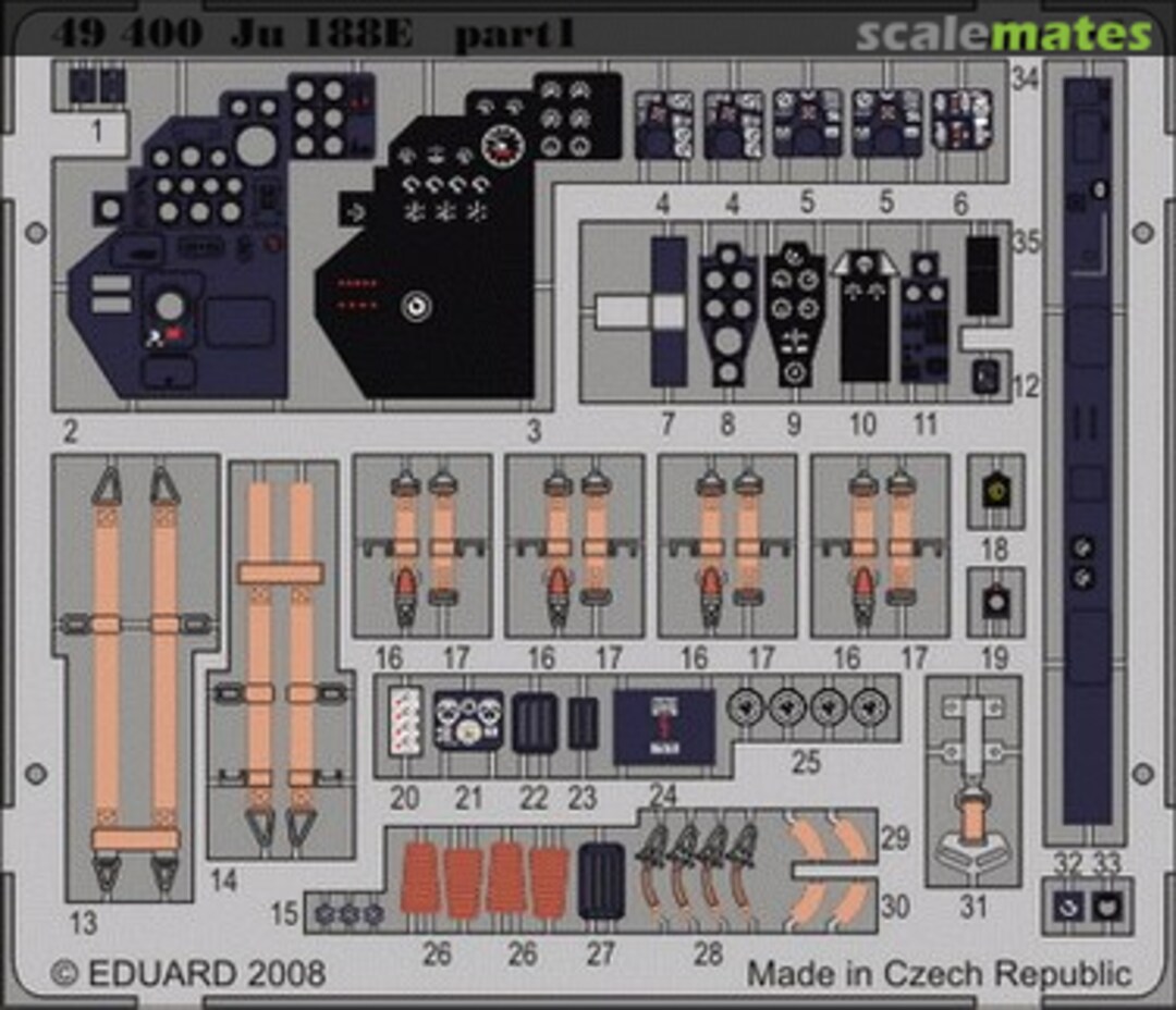 Boxart Ju 188E S.A. 49400 Eduard Boxart Ju 188E S.A. 49400 Eduard