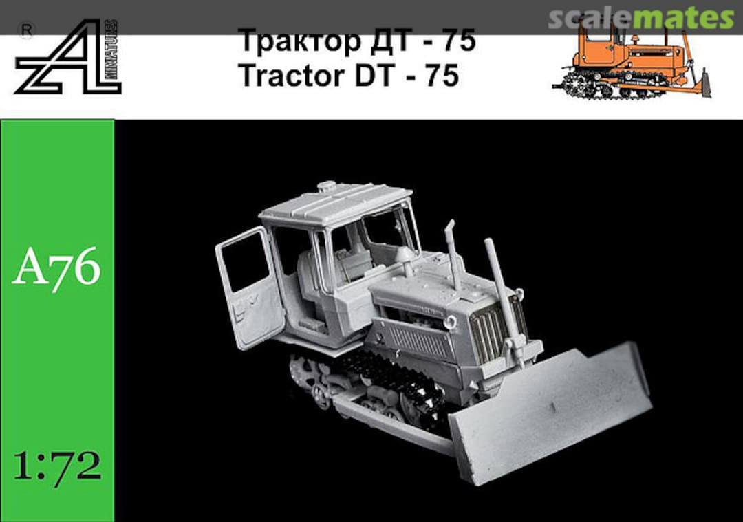 Boxart Tractor DT-75 A76 Alex Miniatures Boxart Tractor DT-75 A76 Alex Miniatures