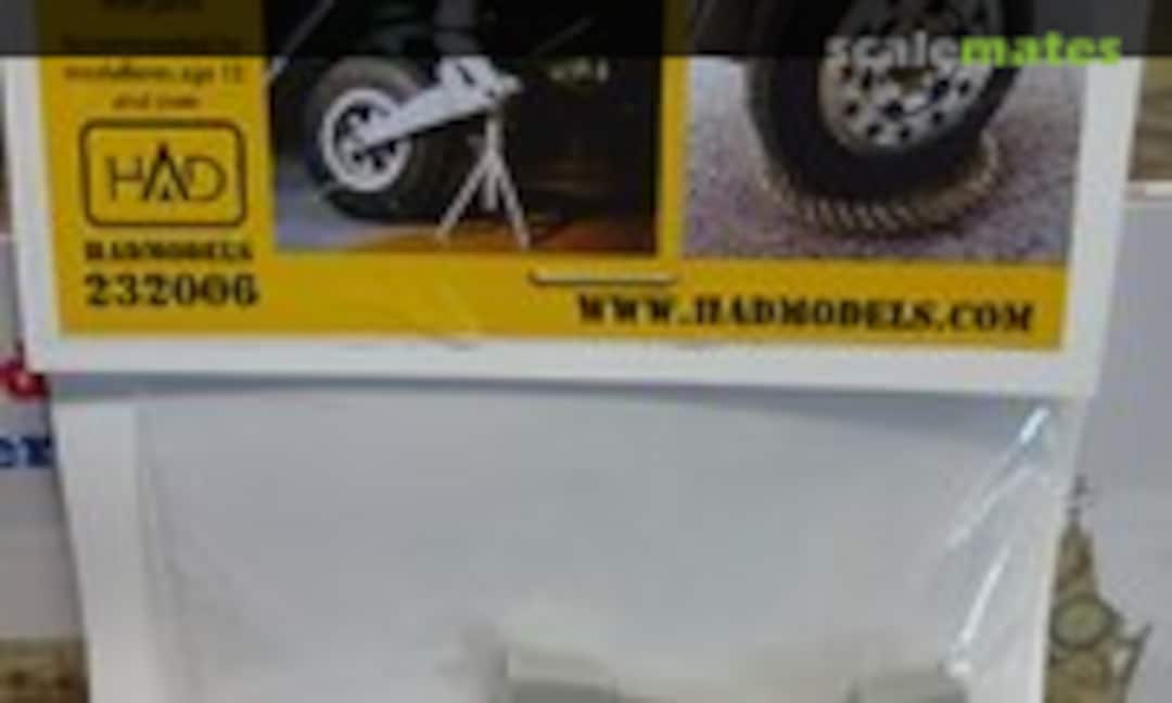 1:32 Hawker Hunter wheel set (HADmodels 232006)