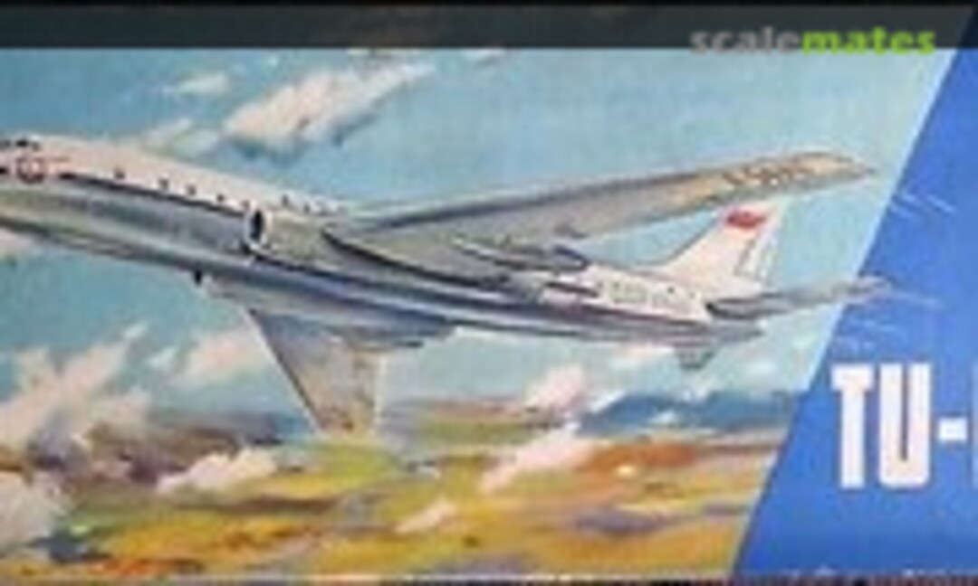 1:100 Tu-104 (MPKAB Modell-und Plastspielwaren Kombinat Annaberg-Buchholz )