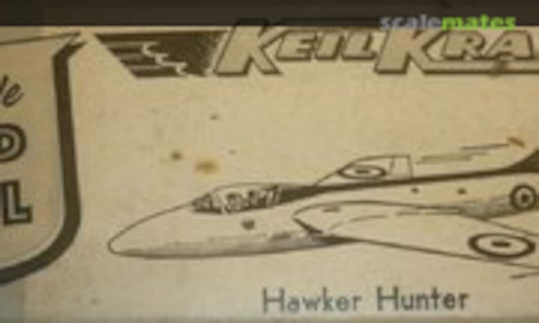 1:72 Hawker Hunter (Keil Kraft )