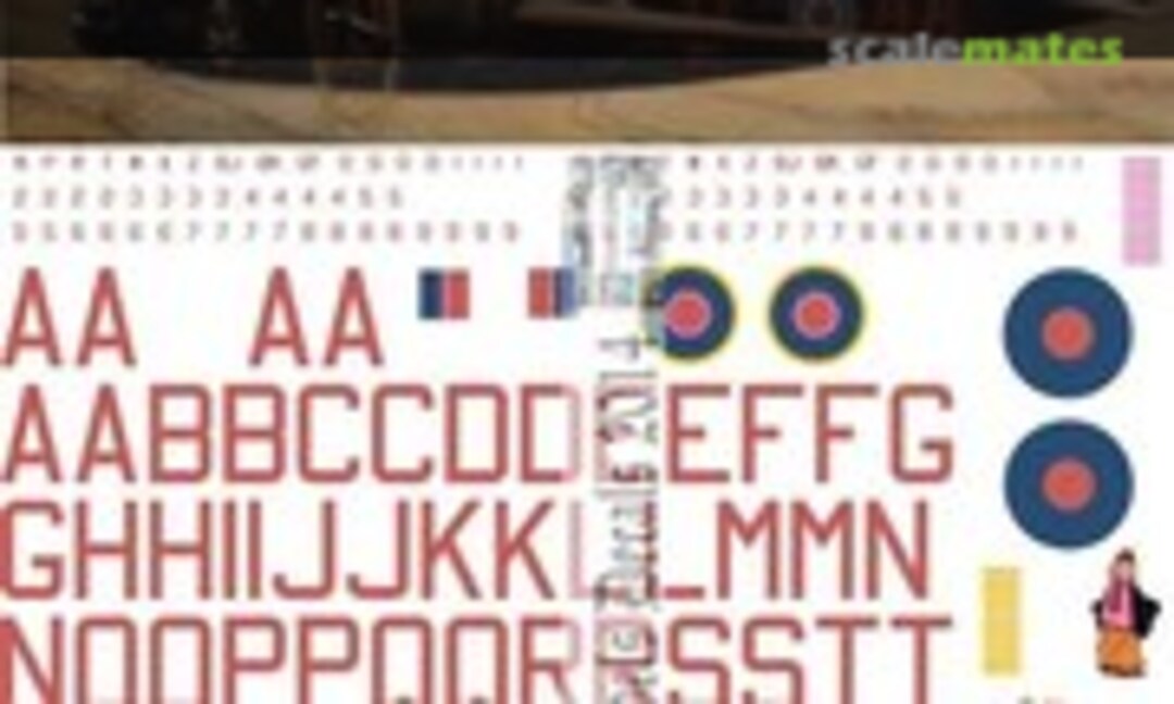 1:144 RNZAF late Vickers Wellington 75(NZ) Sqn (Oldmodels Decals OMD0621) OMD0621