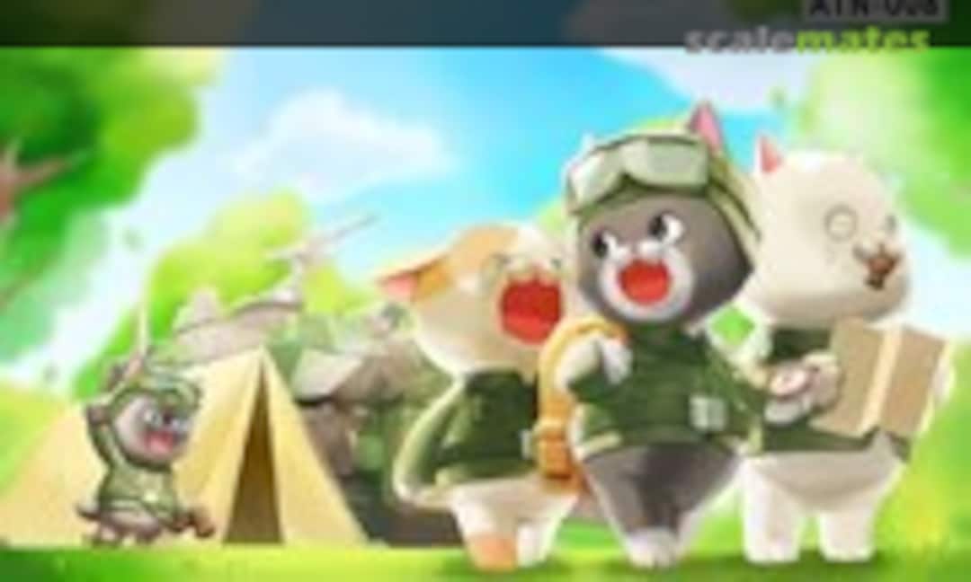 No JGSDF Cat Tank Team Set-2 (Tori Factory ATN-008) ATN-008